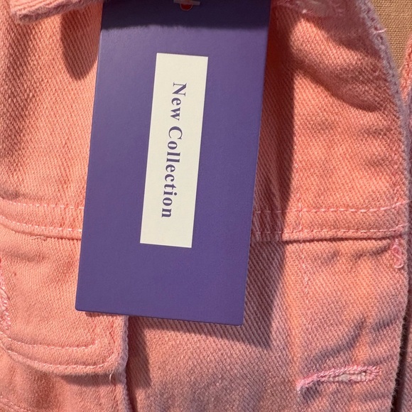 Women's Pink Jean Jacket - Picture 3 of 6